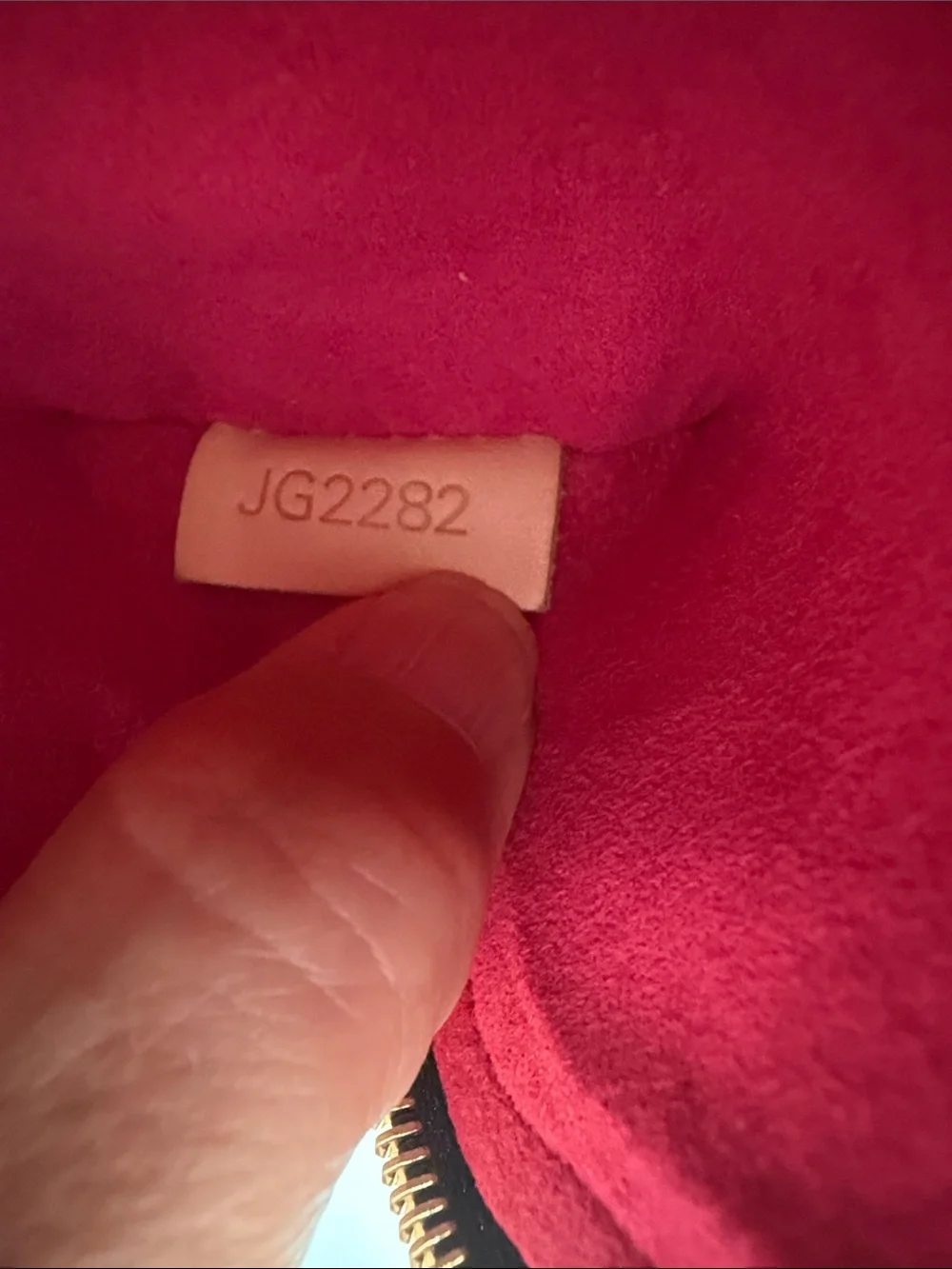 Louis Vuitton Elizabeth Monogram Pencil Case with Vivienne Paris Pink